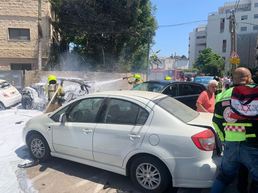 3 مصابين بانفجار سيارة في يافا